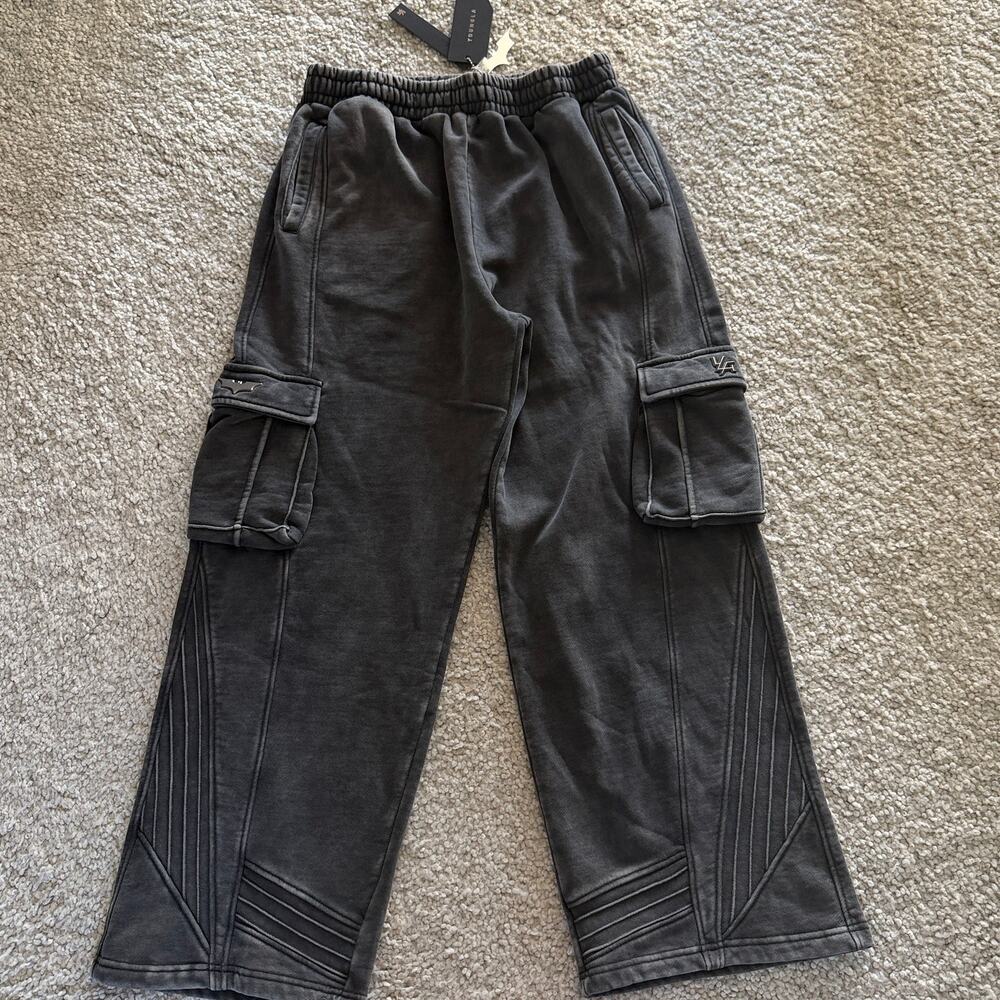 Men's YoungLA 2131 Batman Armored Sweats(SoldOut), NWT, XL, GreyWashed